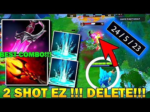 NEW IMBA 2 SHOT COMBO [ Morphling ] Midlane Beautiful Plays Insane - Dota 2