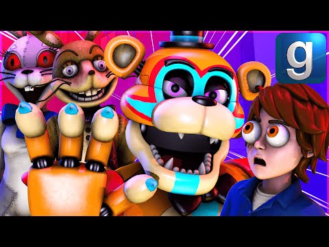 Gmod FNAF | Glamrock Freddy Gets Hacked!