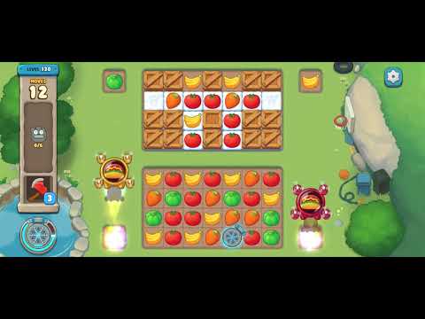 [Gameplay] We Bare Bears Match3 - Level 130 (No Boosters)