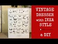 Vintage Dresser With IKEA Style