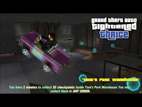 GTA Tightened Thrice (GTA 3) - Test 17 - 'Toni's Pork Warehouse'