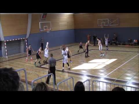 U15 Basketball #16 Jaka Oberlajt  AKK Branik Vs Ljubljana 13.11.2016