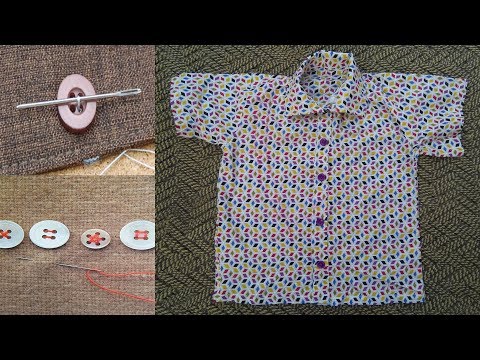 How to sew a button by Hand very easy tutorial for everyone | Simple Button lagane ka Tariqa in urdu