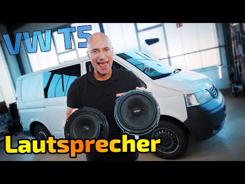VW T5 fette Lautsprecher einbauen | Option Air VW T5 | ARS24