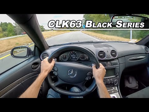 2008 Mercedes Benz CLK63 AMG Black Series - LOUD Long Tube Headers (POV Binaural Audio)