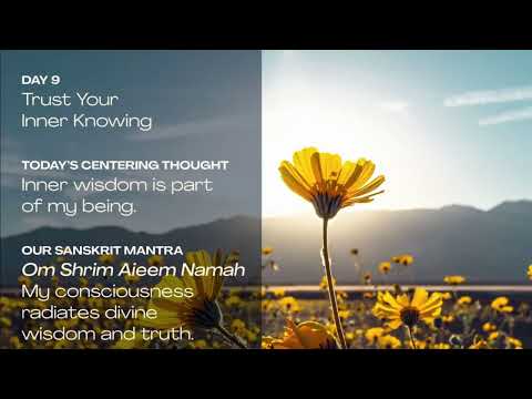 Day 09 | Activating the Divine Feminine | Trust Your Inner Knowing | Meditation Challenge