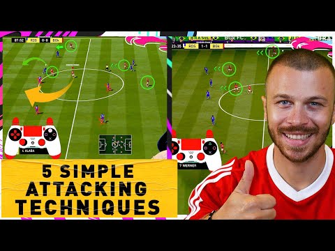 FIFA 21 ATTACKING TUTORIAL - 5 SIMPLE TECHNIQUES TO BEAT ANY DEFENSE & BECOME A DIVISION 1 PLAYER!