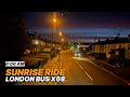 LONDON Bus Ride At DAWN 6 00 AM From Croydon To Central London S Russell Square Route X68