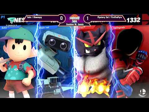 Sundown Saga - Solo / Shweepy vs Mystery Sol & FireThePyro - Doubles Winners Semis