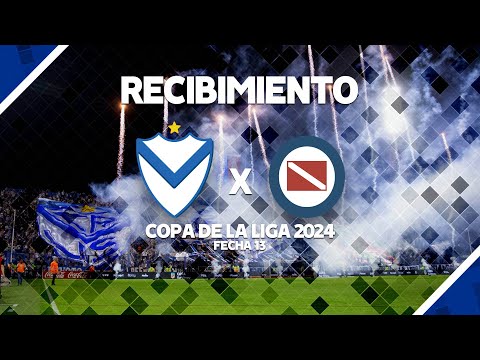 "RECIBIMIENTO | Velez 0 Vs Argentinos Jrs 0 | Copa de la Liga 2024 | Fecha 13" Barra: La Pandilla de Liniers • Club: Vélez Sarsfield • País: Argentina