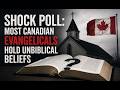 66 OF CANADIANS EVANGELICALS BELIEVE THE HOLY SPIRIT IS A FORCE NOT A PERSONAL BEING