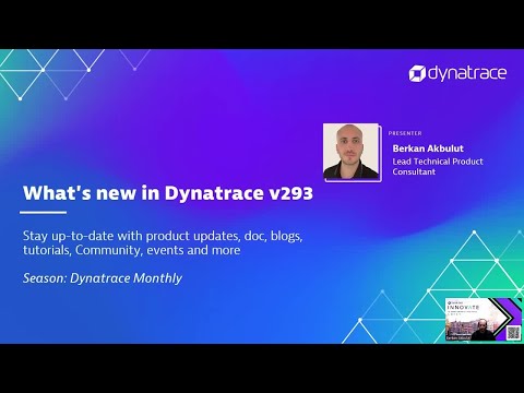 What's New in Dynatrace - v1.293