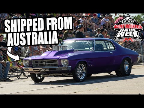 Aussies take on Rocky Mountain Race Week in their 71 Holden HQ Monaro