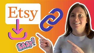 How to deliver digital product links on Etsy (full tutorial)