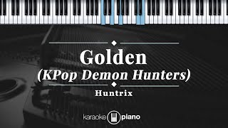 Download lagu Golden (KPop Demon Hunters) - Huntrix | KARAOKE PIANO mp3