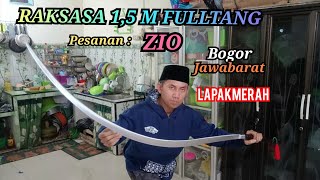 Download lagu GIANT SICKLE 1.5 m. Order: ZIO, Bogor, West Java #sicklemadura #indonesianblades #fypyoutube mp3