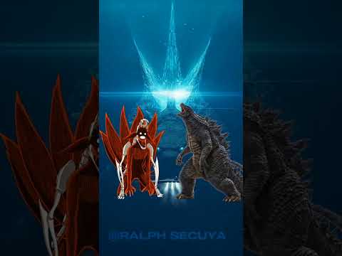 Kurama vs Godzilla|short|battle|edit|