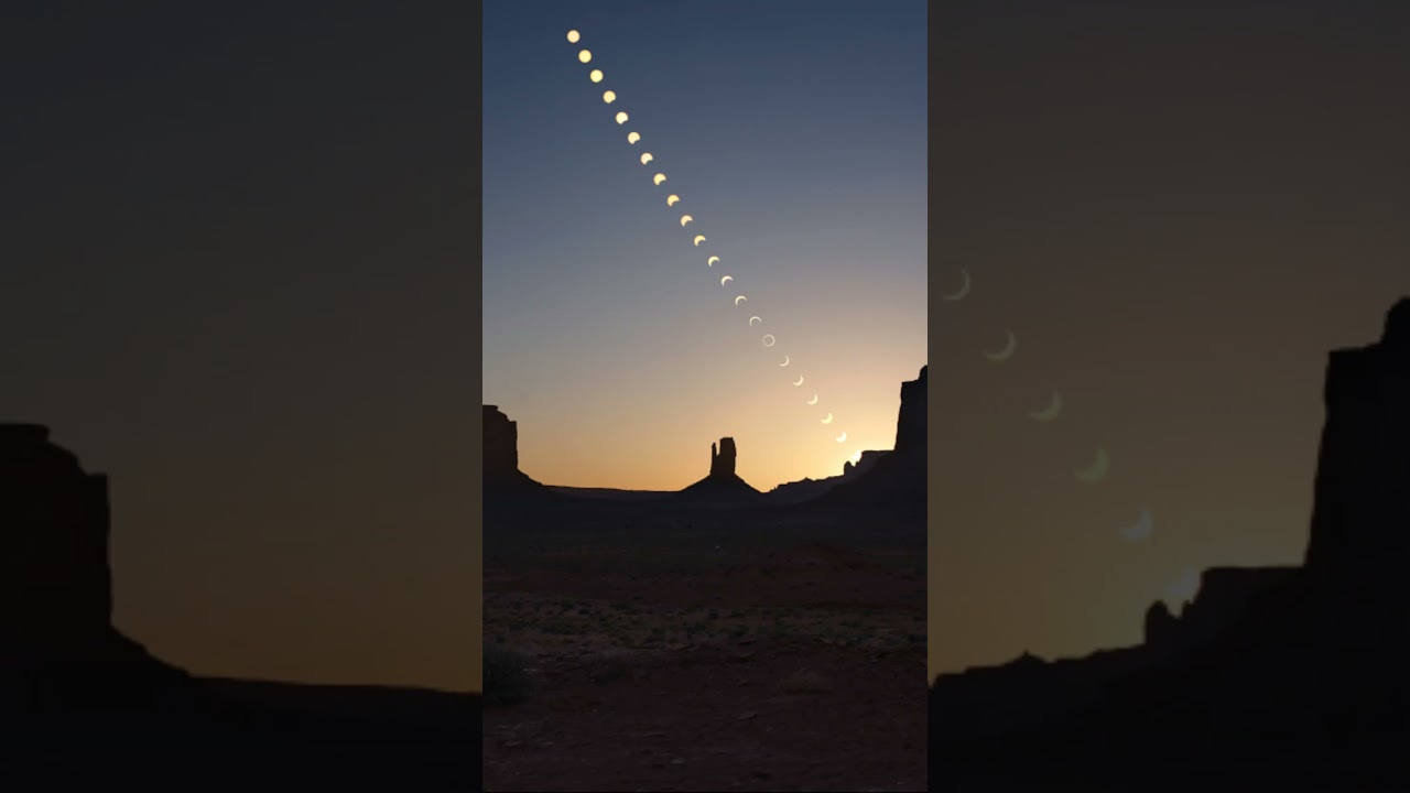 Ring of Fire over Monument Valley - Time lapse - 2012