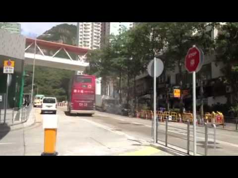 KMB K ATR9 HV7967 離開新油塘總站