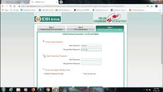 IDBI Internet Banking | IDBI Net Banking Online Registration | IDBI Net Banking Step by Step