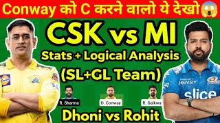 CSK vs MI Dream11 Prediction, CSK vs MI Dream11 Team, Chennai vs Mumbai Dream11 Team Today Match IPL