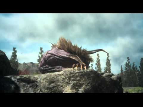 Final Fantasy XV Episode Duscae 2.0 Demo - Catoblepas Boss Fight Gameplay