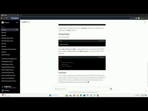 flask python return json