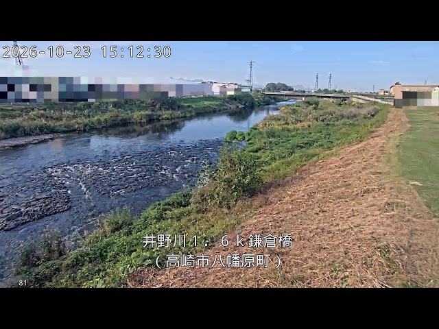 鏑川 6.0k 多胡橋（利根川水系）