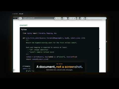 Item video thumbnail