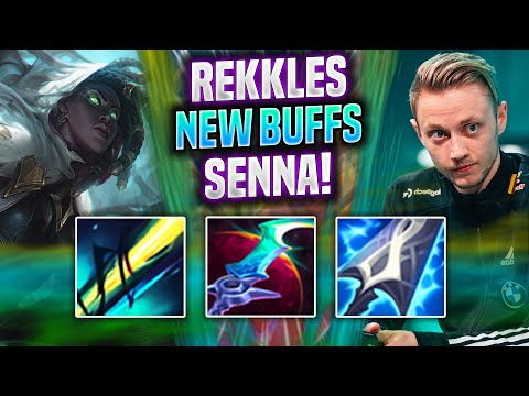 REKKLES TRIES SOME SENNA WITH NEW BUFFS! - KC Rekkles Plays Senna ADC vs Vayne! | Season 2022