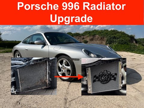 Porsche 996 - CSF Radiator upgrade