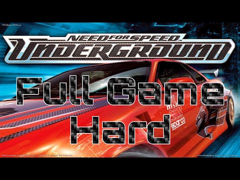 Need for Speed: Underground Full Playthrough 2019 (Hard) (1080p60Fps) Longplay