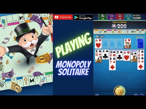 MONOPOLY Solitaire: Card Game gameplay I First Win #android - YouTube