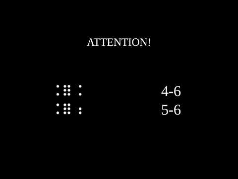 Unified English Braille, Video 5: Multi-Cell Groupsigns (Part 2: Final-Letter Groupsigns)