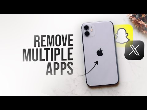 How to Remove Multiple or Duplicate Apps on iPhone (tutorial)