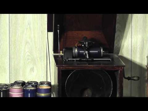 Edison blue amberol cylinder 2859 - Love's Melody Waltz by Jaudas Society Orchestra
