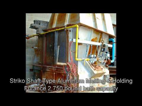 Used Striko Westomat Melting and Holding Furnaces