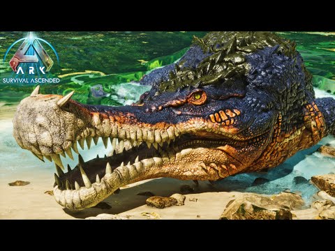 Taming Sarcos in the Deadly Swamp! - Ark Survival Ascended - Episode 15!