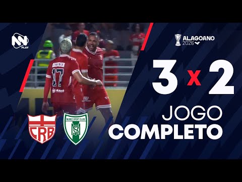 CRB 3 X 2 MURICI - 15/01/26 | ALAGOANO 2026 | #LIVE