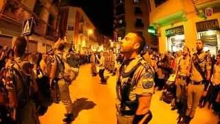 preview picture of video 'La Legión Española canta al Cristo del Rescate - Paso Blanco Lorca 2015'