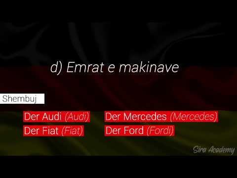 19/32 Gjuha Gjermane - Perdorimi DER ne gjermanisht | Deutsch Der