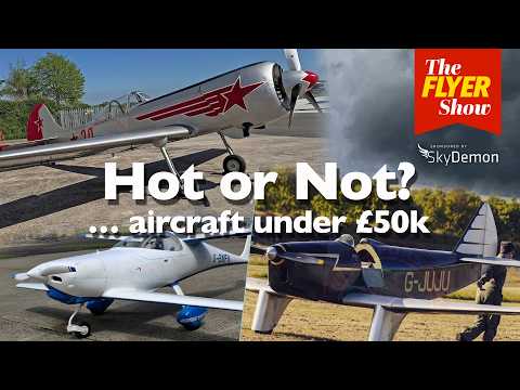 Finding the most exciting aircraft we can in the classifieds for under £50k…