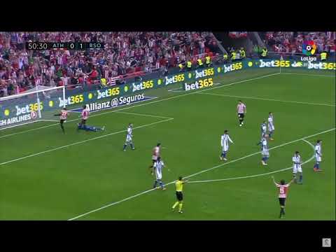 Golazo de Iker Muniain en el Athletic Club-Real Sociedad (3-2)