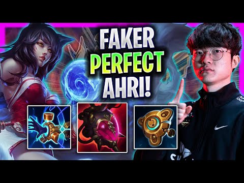 FAKER PERFECT AHRI GAME! - T1 Faker Plays Ahri Mid vs LeBlanc! | Season 2024