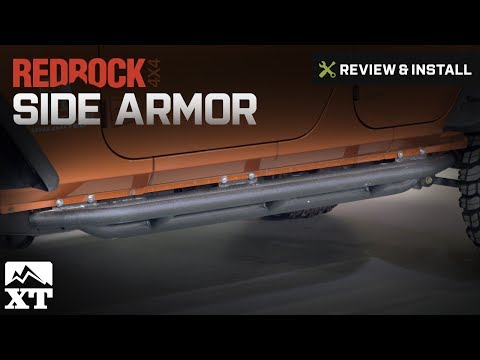 Jeep Wrangler RedRock 4x4 Side Armor (1987-2006 YJ & TJ) Review & Install