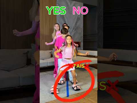 YES/NO challenge✨🏆 Who is the most trained of us?🤣