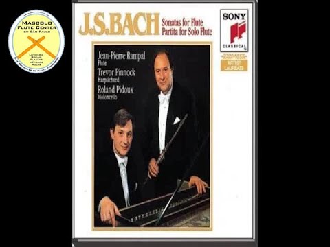 J. S. Bach, Flute Sonata E-flat major BWV 1031. Flautista Jean-Pierre Rampal