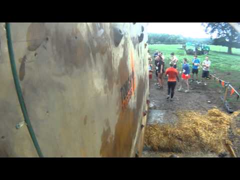 Tough Mudder Scotland 2013 - Human Gecko