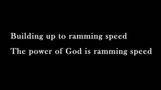 Ramming Speed by Deliverance Lyrics