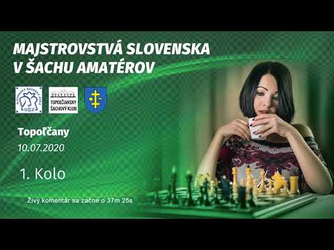 MSR Amatérov 2020 | 1.kolo | GM Milan Pacher